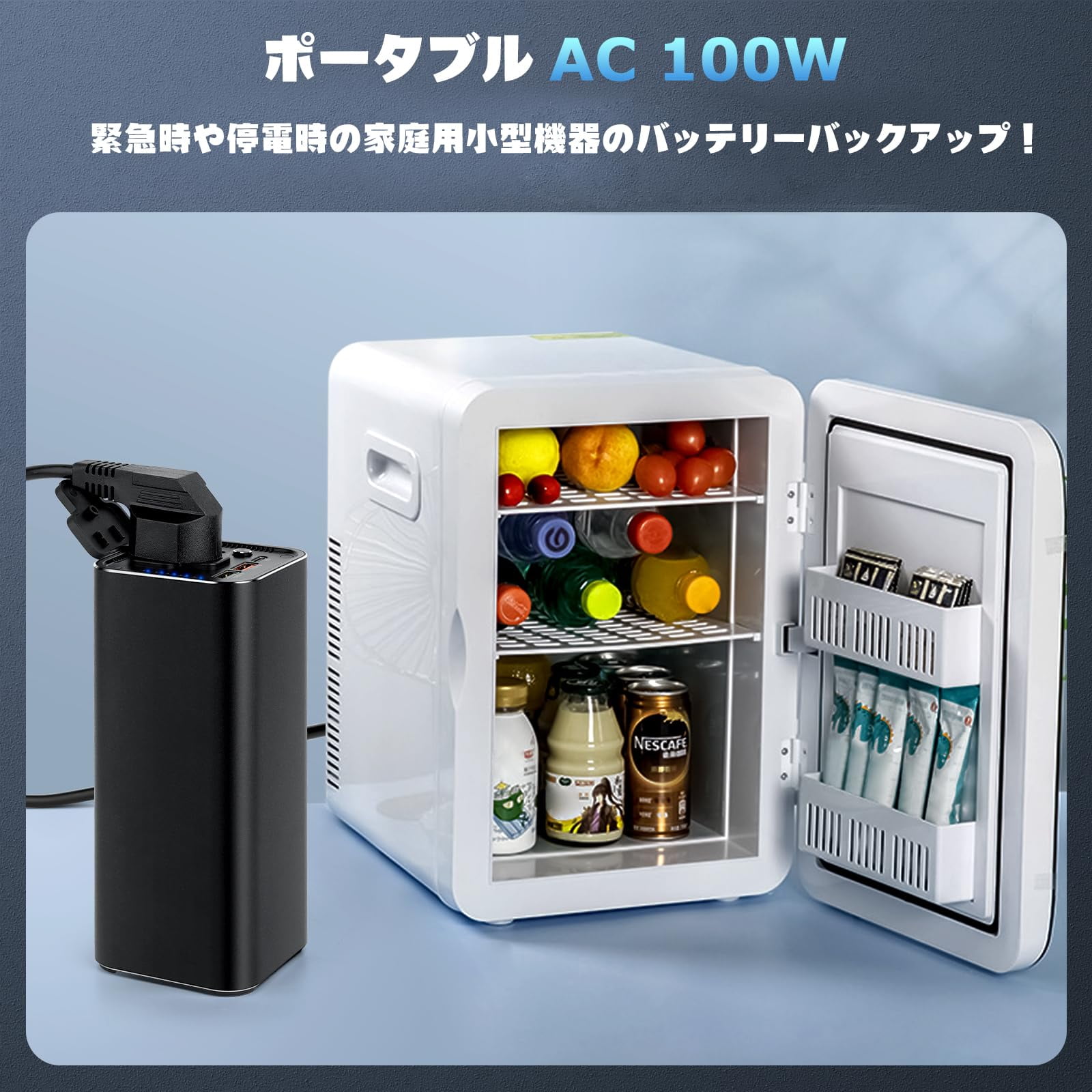 PADJYYUSZ Portable Power Bank with 100W AC Outlet, 27000mAh, 65W PD fast charging, Travel Portable Battery - Image 6
